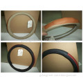 Longriver Car Steering Wheel Cover Leather Material